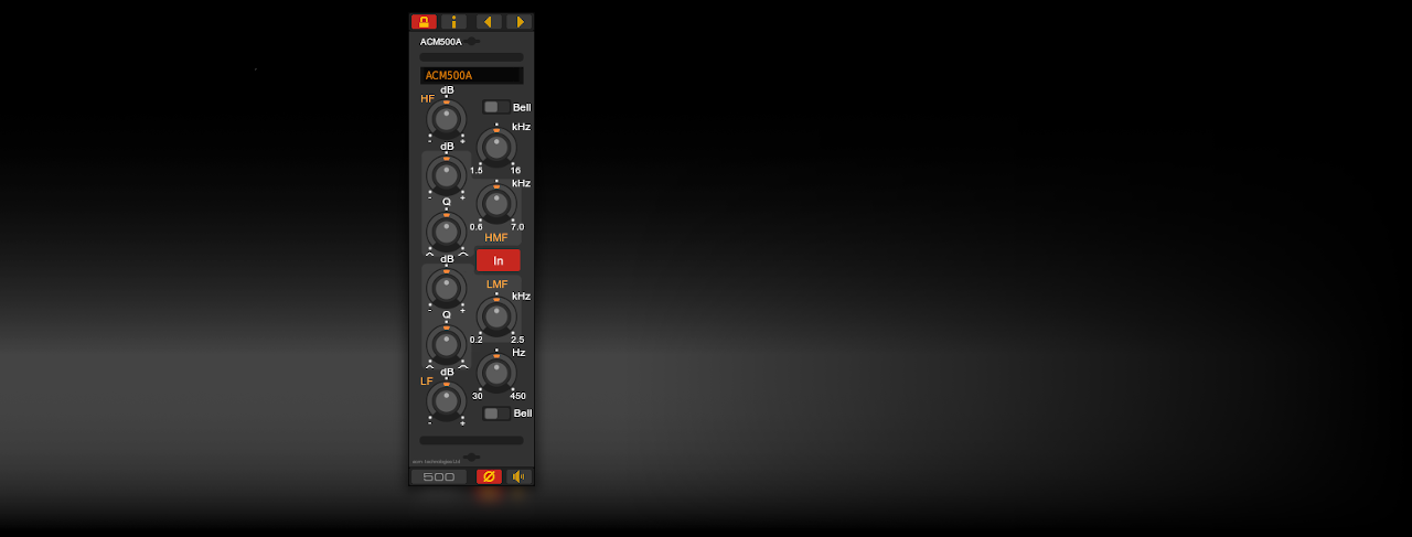 ACM500A Console Channel EQ - VST Plug-In for Windows & Linux