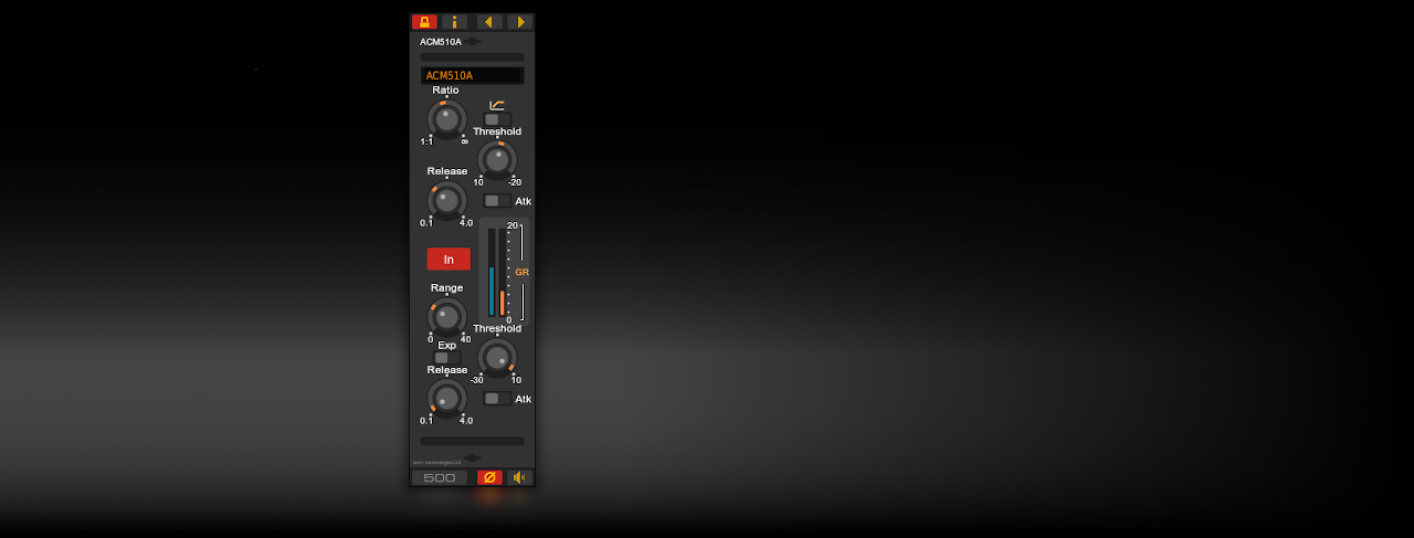 ACM510A Console Channel Dynamics - VST Plug-In for Windows & Linux