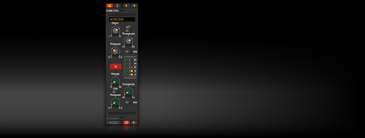 ACM510XA Console Channel Dynamics - VST Plug-In for Windows & Linux