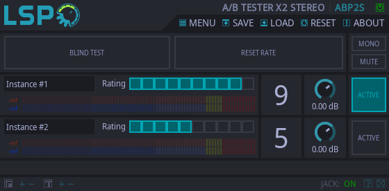 A/B TESTER X2 STEREO