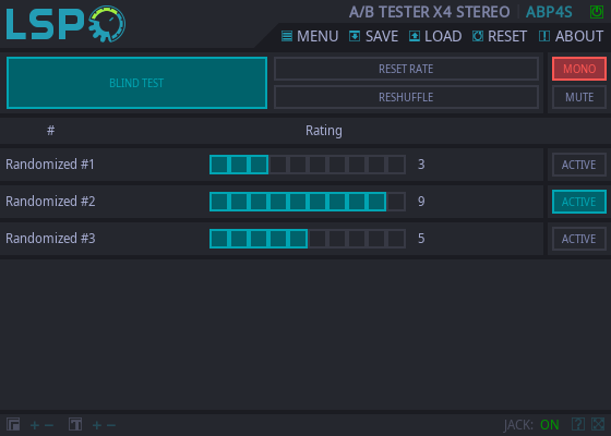 A/B TESTER X4 STEREO