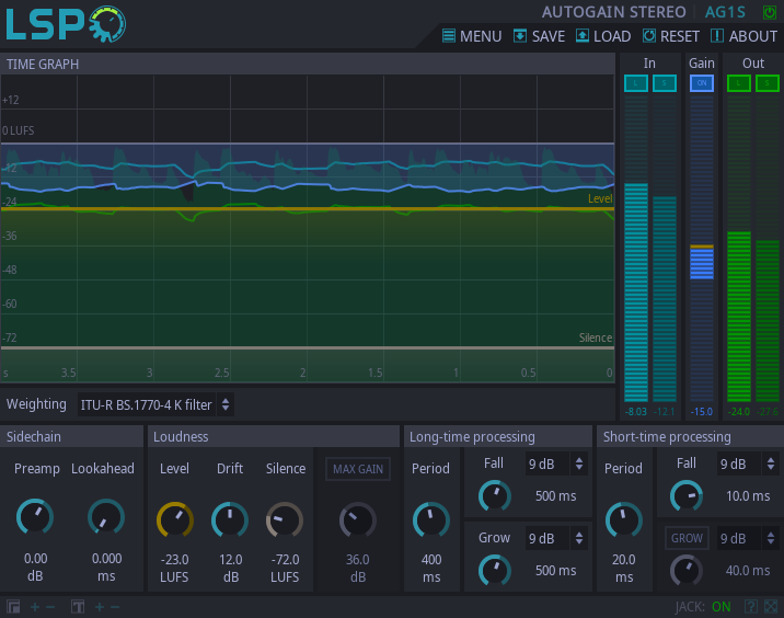 AUTOGAIN STEREO