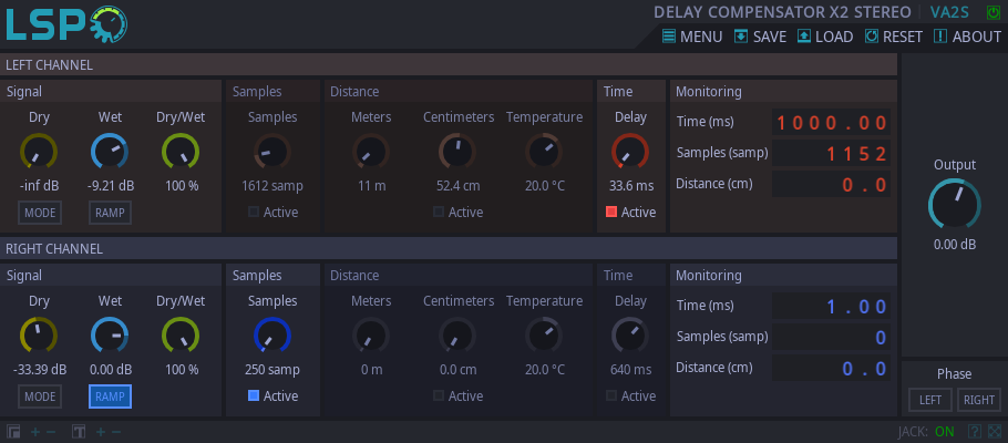 DELAY COMPENSATOR X2 STEREO