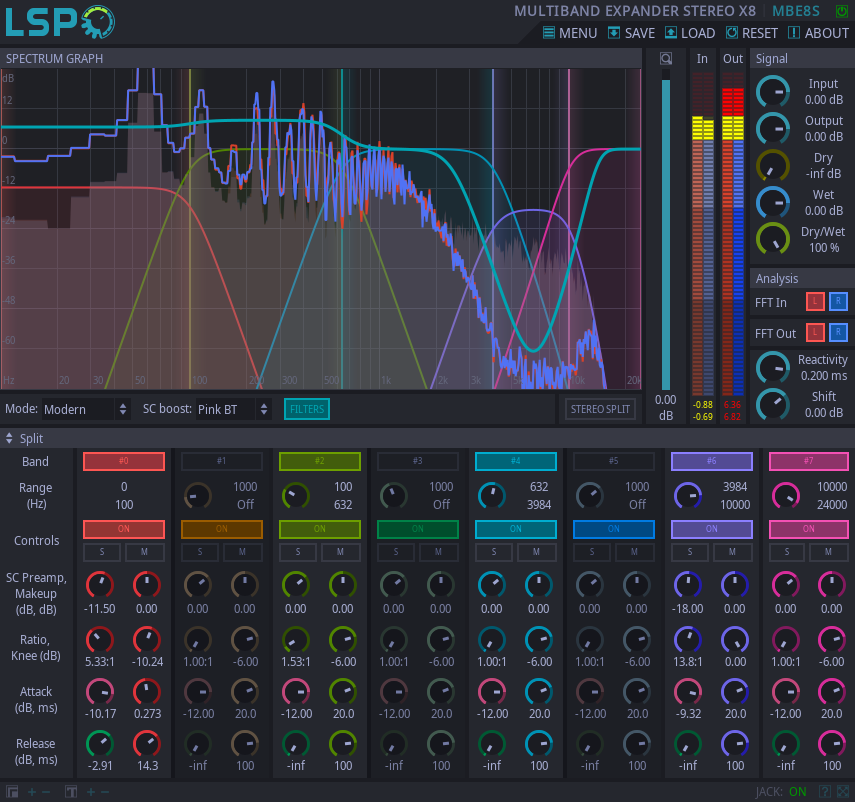 MULTIBAND EXPANDER STEREO X8