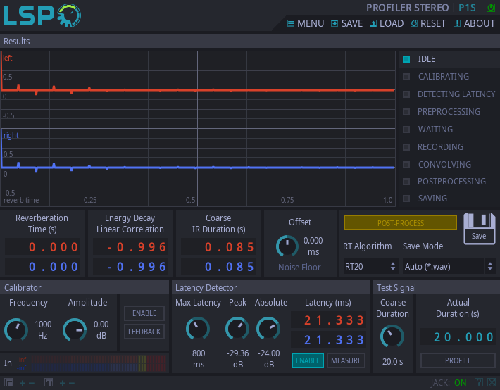 PROFILER STEREO