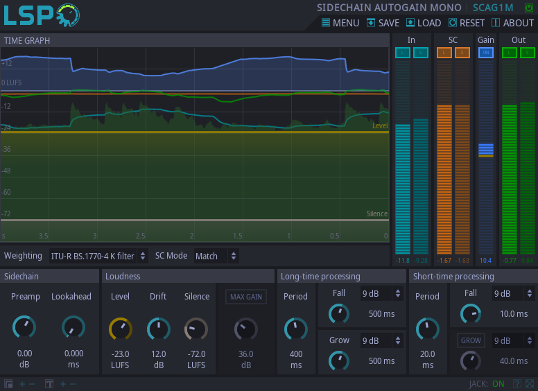 SIDECHAIN AUTOGAIN MONO