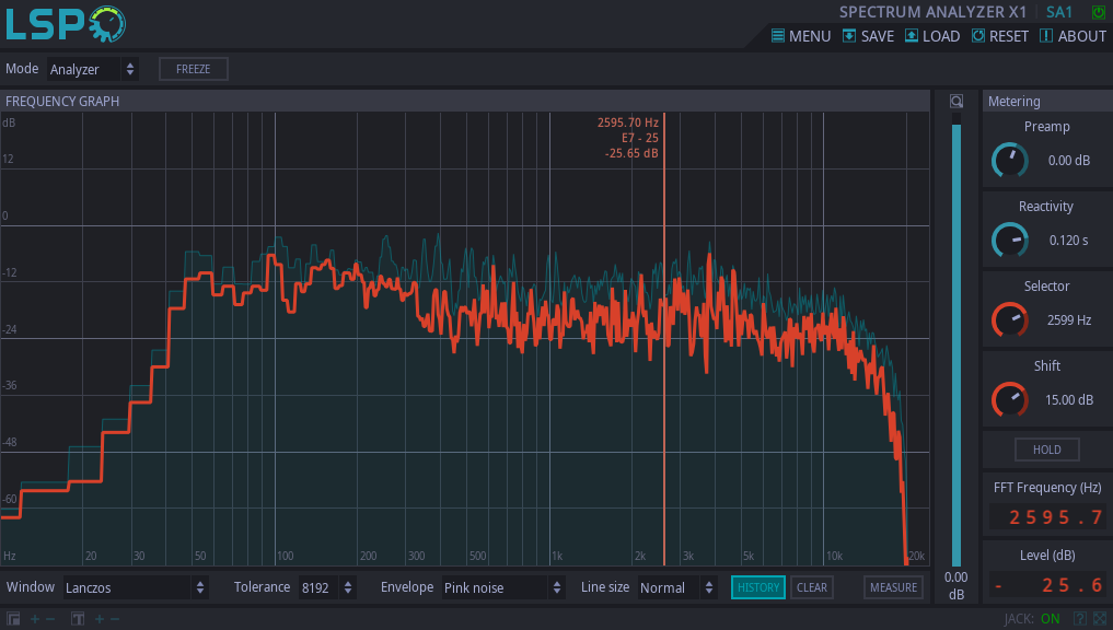 SPECTRUM ANALYZER X1