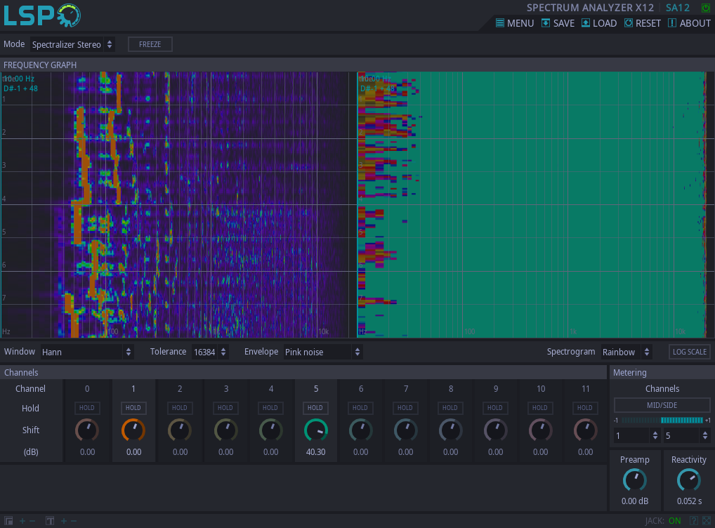 SPECTRUM ANALYZER X12