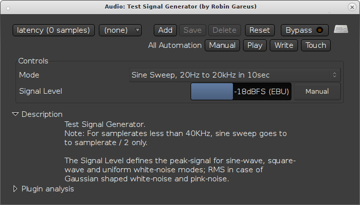 Test Signal Generator